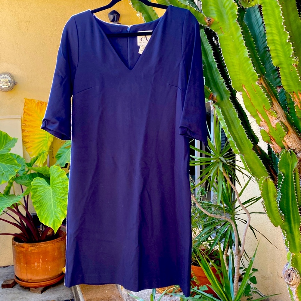 Amy Kuschel navy dress, medium